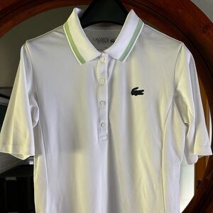 Lacoste Tennis Shirt Small (FR 36) Ultra Dry Performance Short Sleeve